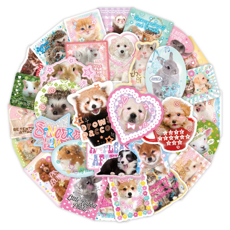 Phone Accessories For Kids - 50 adet/takım Kawaii Moda Karalama Defteri