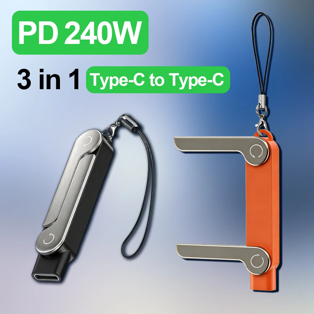 Type C Adapter - USB Tip C Düz Şarj Kablosu