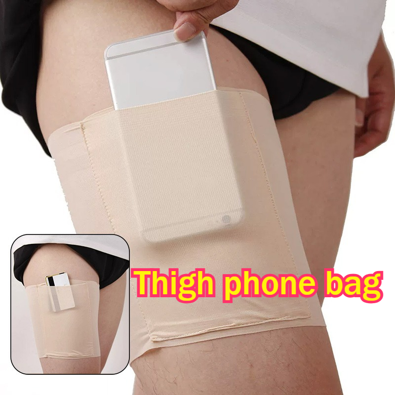 Phone Accessories For Running - Sportif Uyluk Bacak Çantası Egzersiz Şort