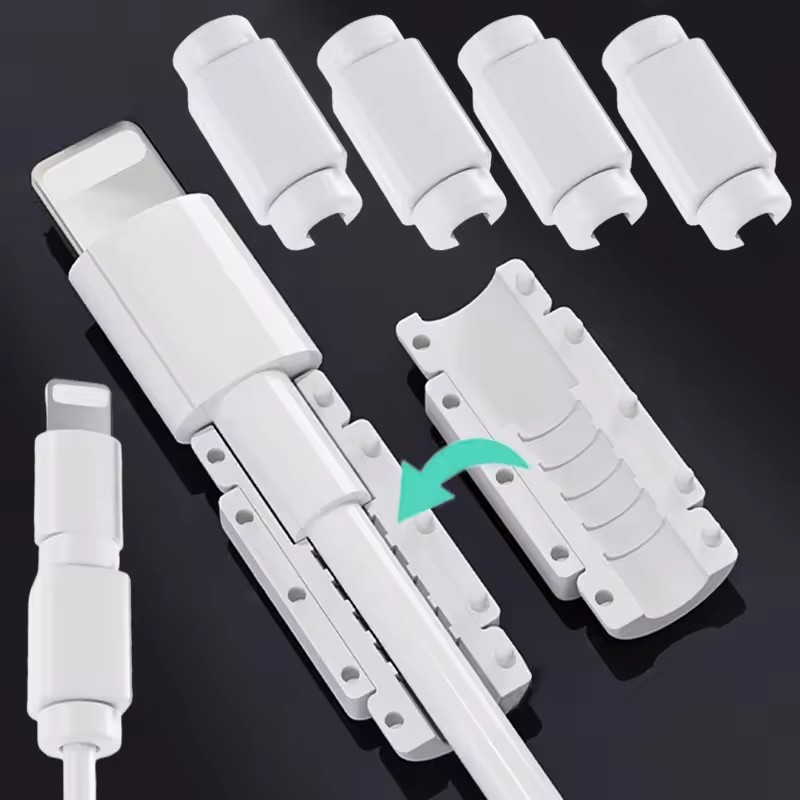 Type C Adapter - Anti Break Kablo Koruyucu Yumuşak Silikon