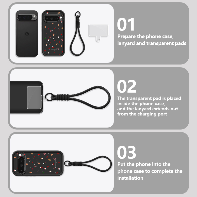 Google Pixel 10 8 7 Pro 9A 8A  - Lanyard Phone Strap incelemesi ve fiyatı