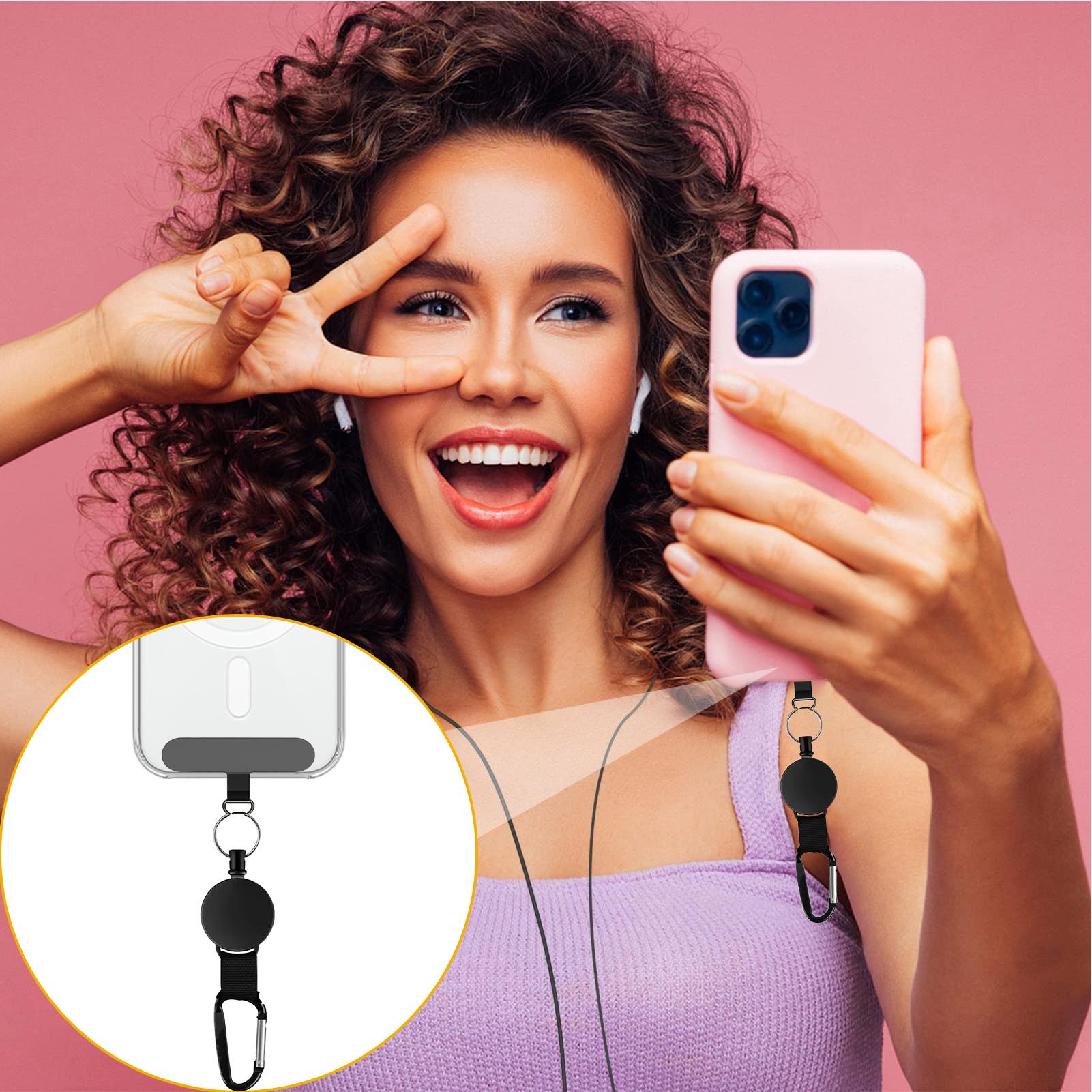 Geri çekilebilir hırsızlık önl - Lanyard Phone Strap incelemesi ve fiyatı