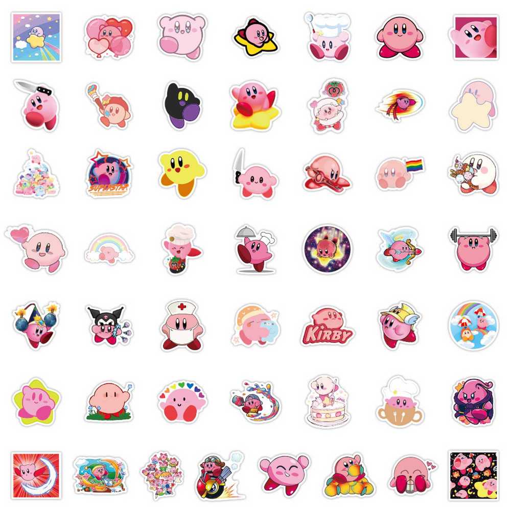 100 adet Karikatür Oyunu Kirby - Phone Accessories For Kids incelemesi ve fiyatı
