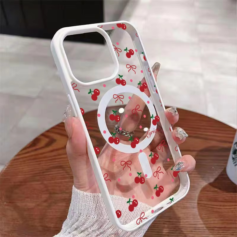 Kırmızı Kiraz Baskılı Manyetik - Phone Accessories To Sell incelemesi ve fiyatı