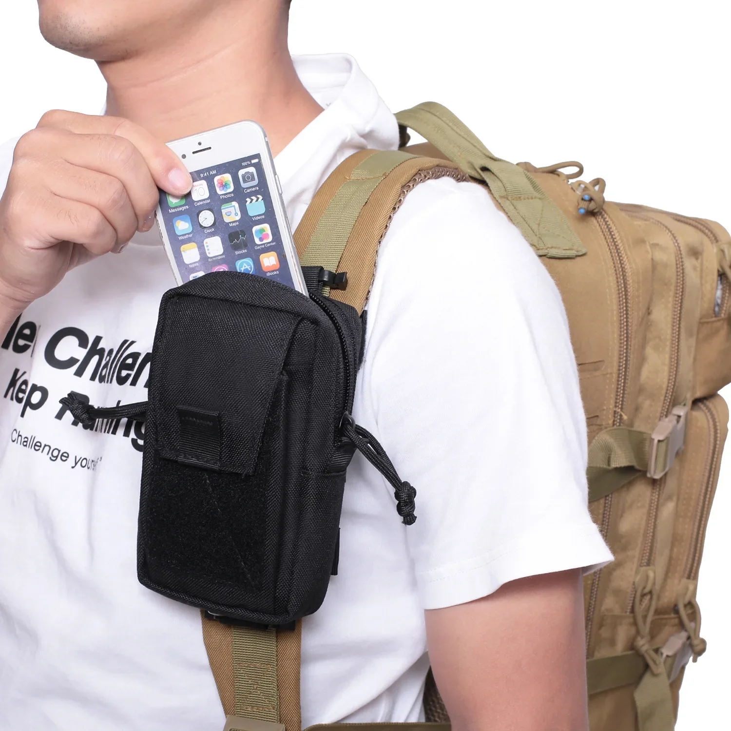 Molle Sırt Çantası Askısı Çant - Phone Accessories For Running incelemesi ve fiyatı