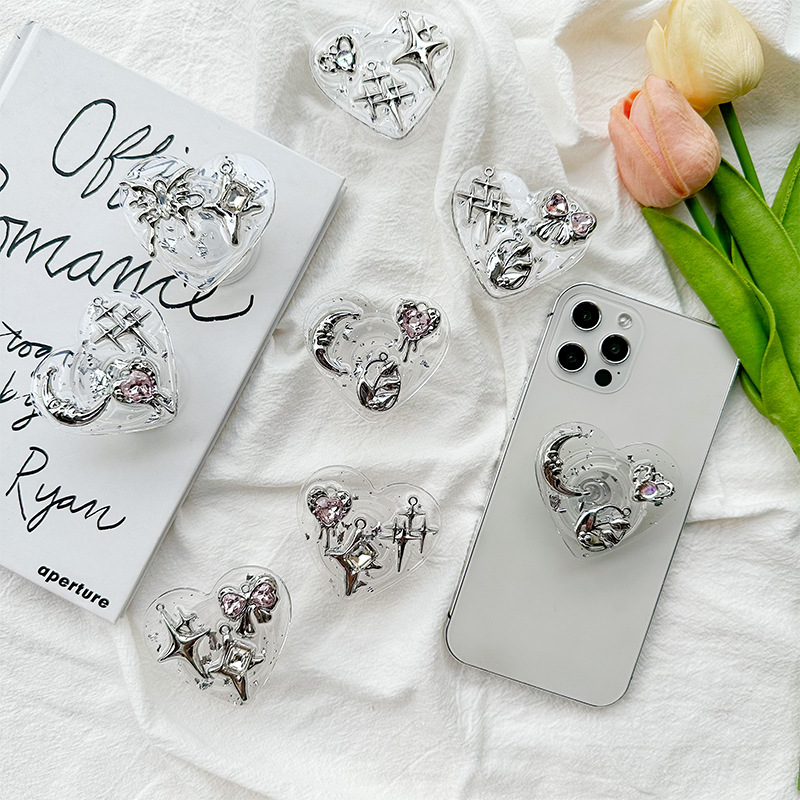 Şeffaf Kalp Telefon Tutucu Ark - Phone Accessories Stand incelemesi ve fiyatı