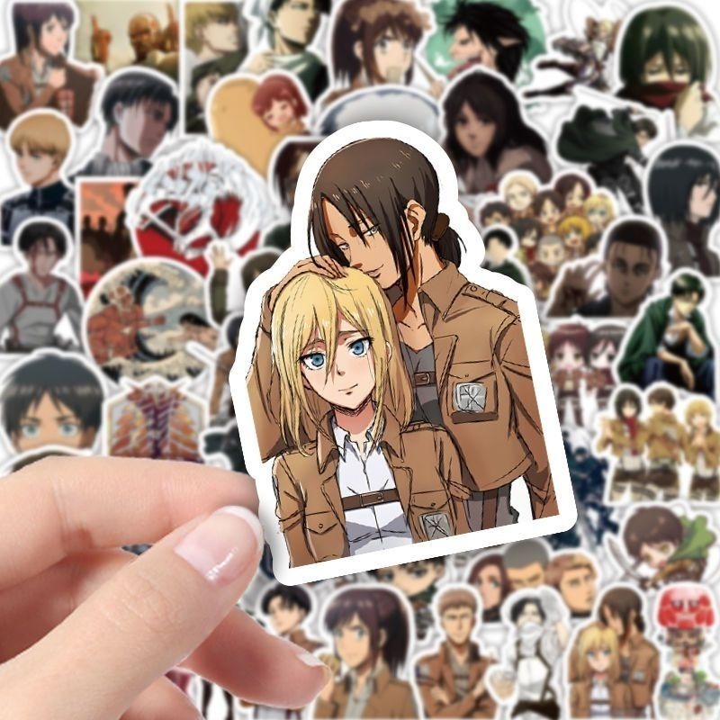 60 adet Titan Anime çıkartmala - Phone Accessories Diy incelemesi ve fiyatı