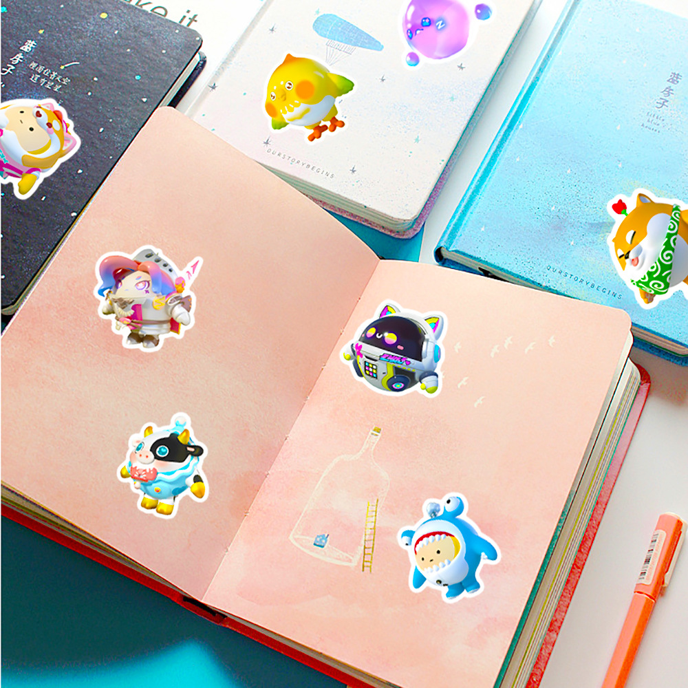 50 adet Kawaii Eggy Parti Kari - Phone Accessories For Kids incelemesi ve fiyatı