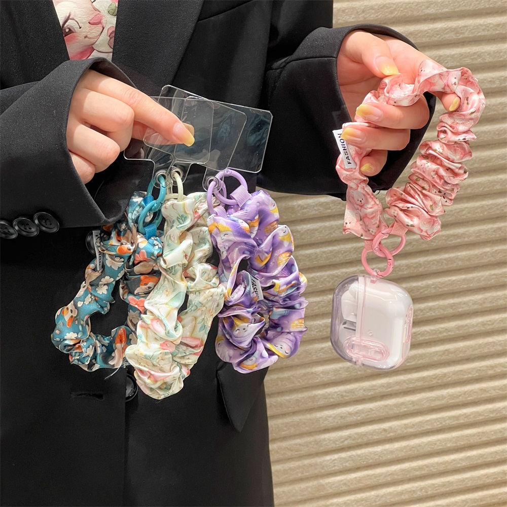 Kadın ipek saten Scrunchies ev - Lanyard Phone Strap incelemesi ve fiyatı