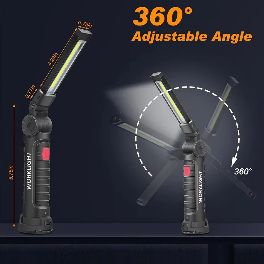 Yeni Taşınabilir COB LED El Fe - Type C Adapter incelemesi ve fiyatı