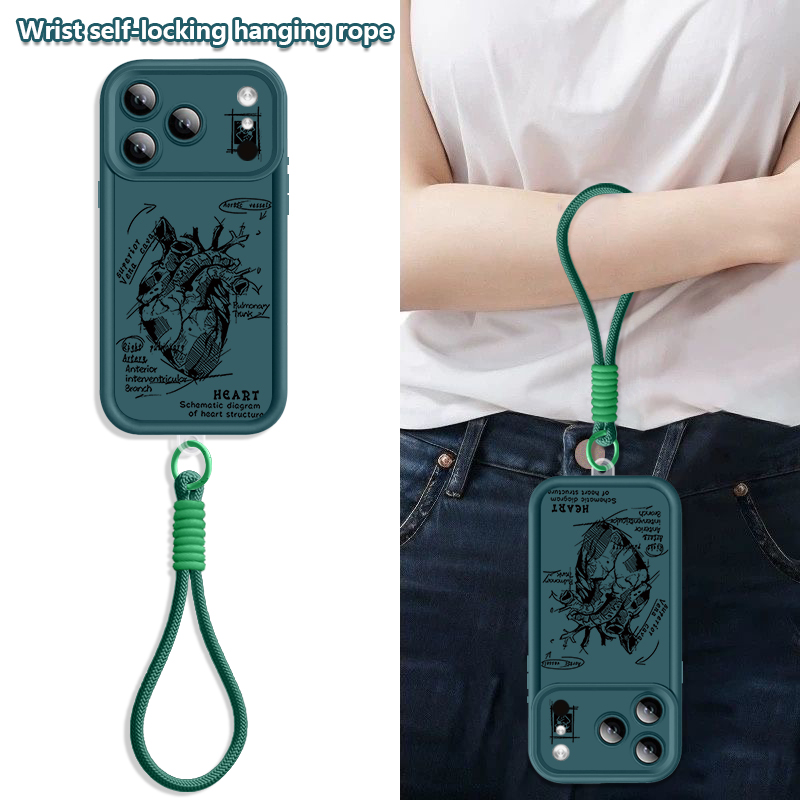 Yaratıcı Kalp Desenli Kordonlu - Lanyard Phone Strap incelemesi ve fiyatı