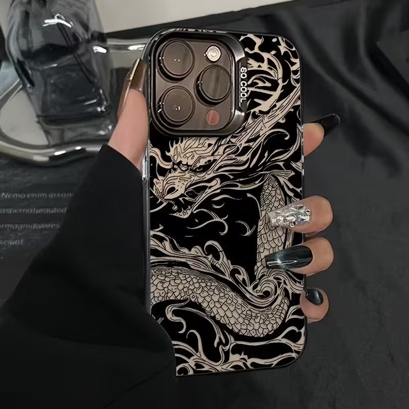 Ejderha Totem Desenli Telefon  - Phone Accessories To Sell incelemesi ve fiyatı