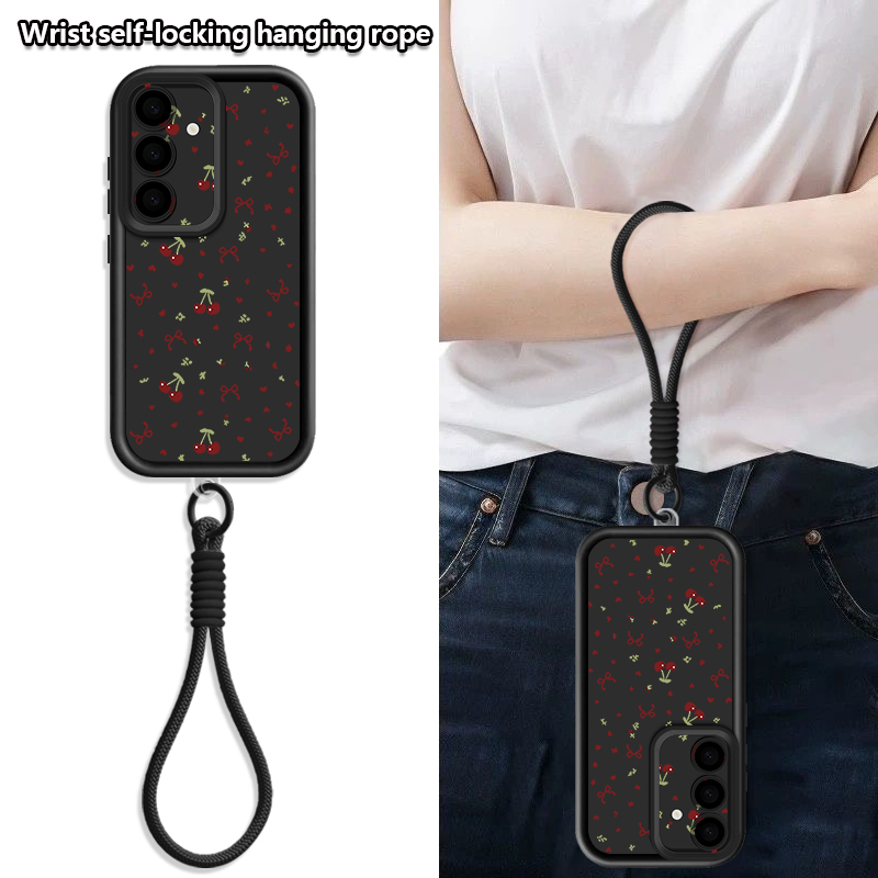Küçük Kiraz Desenli Kordonlu T - Lanyard Phone Strap incelemesi ve fiyatı