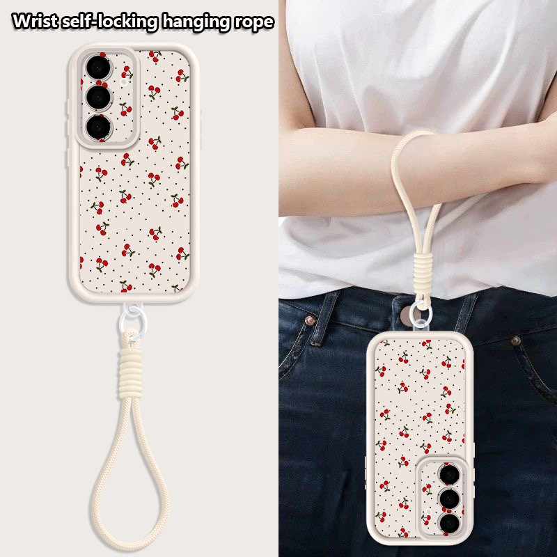 Küçük Kiraz Desenli Kordonlu T - Lanyard Phone Strap incelemesi ve fiyatı
