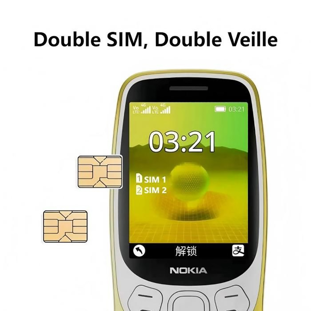 Nokia 3210 4G Telefon 2SIM Blu - Sim Card Tool incelemesi ve fiyatı