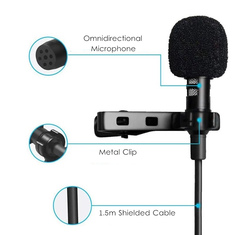 1.5m Mini Taşınabilir Yaka Mik - Type C Adapter incelemesi ve fiyatı