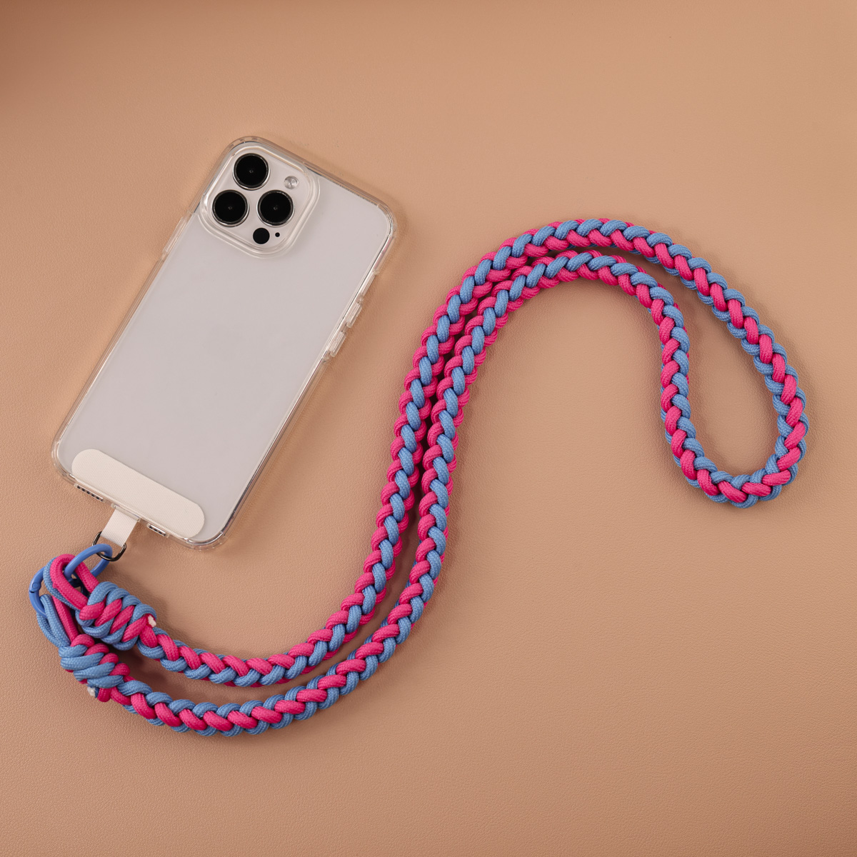 Vintage Renk Bloklu Örgülü Tel - Lanyard Phone Strap incelemesi ve fiyatı