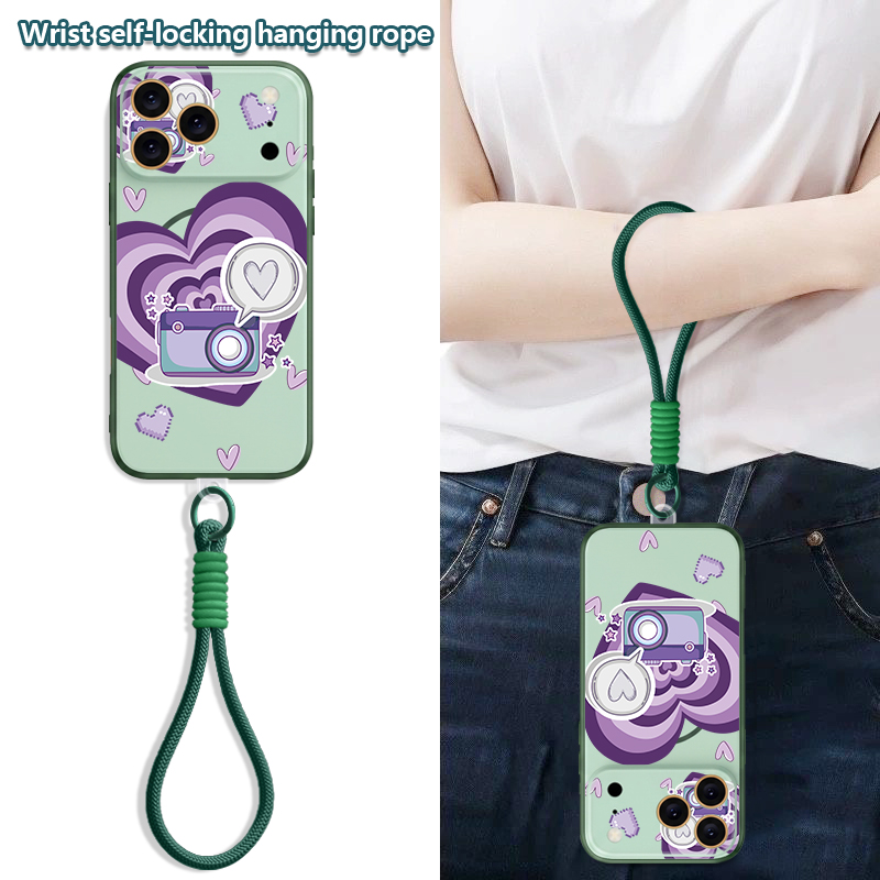 Aşk Kalpli Desenli Manyetik Te - Lanyard Phone Strap incelemesi ve fiyatı
