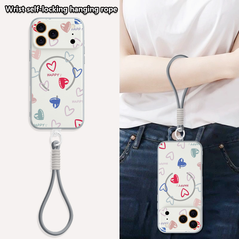 Aşk Kalpli Desenli Manyetik Te - Lanyard Phone Strap incelemesi ve fiyatı